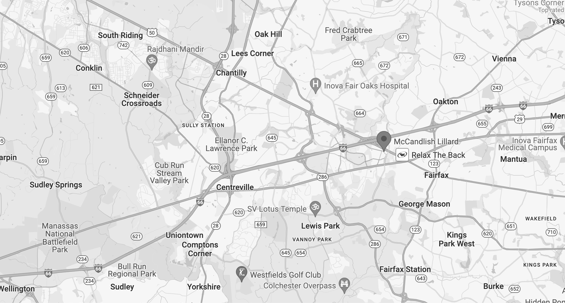 Service Area Map